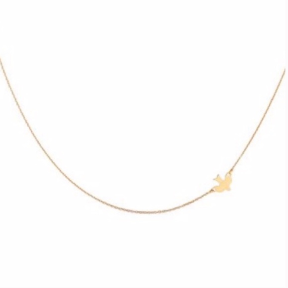Very Popular Gold Dove Bird Chain Necklace - Picture 3 of 3